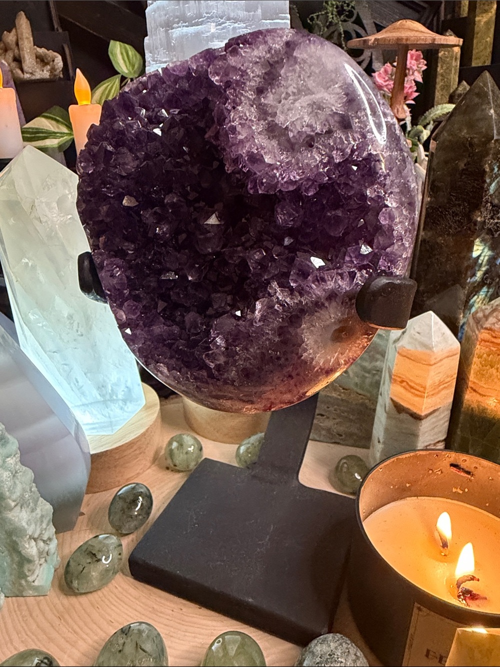 Large Amethyst Statement Piece